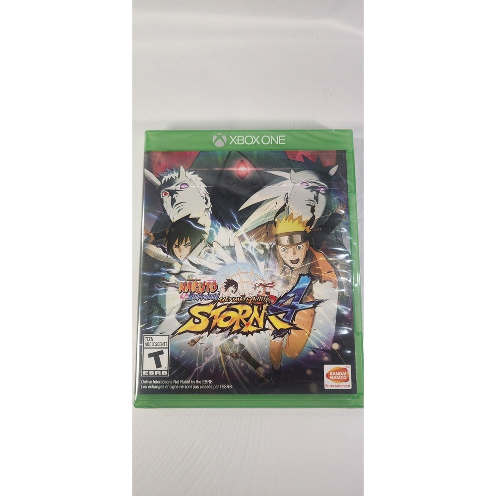 Naruto Shippuden Ultimate Ninja Storm 4 Xbox One Fighting Game Bandai Namco New